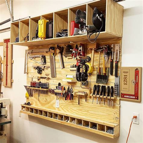 Did A Small Rearrange On The Tool Wall We Set Out To Remove And Add A