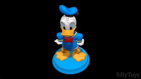 Artstation Donald Duck 3d Print Model Artworks