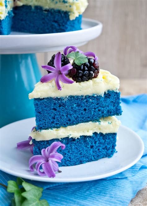 How To Make A Blue Velvet Naked Cake CakeJournal Com