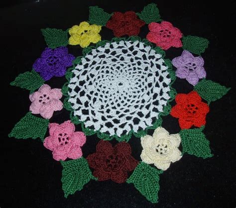 Irish Rose Crochet Doily Free Crochet Patterns