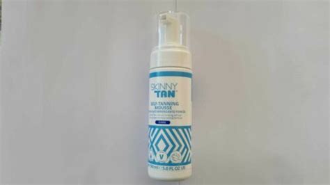Skinny Tan Mousse DARK Streak Free Natural Looking Self Tan 150ml