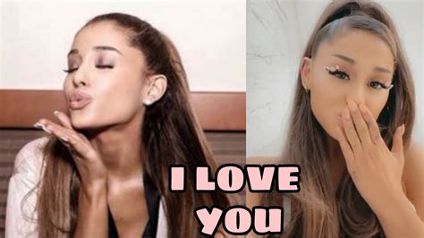 Ariana Grande Saying I Love You Compilation ️ Youtube