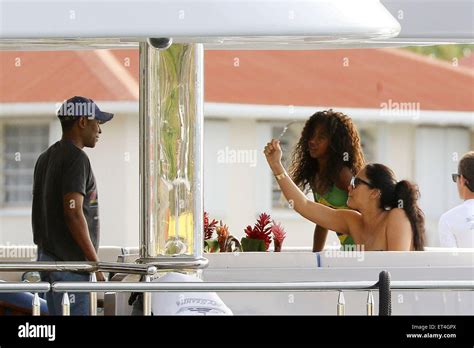 Pregnant Kimora Lee Simmons Spends A Relaxing Day On A Yacht Whilst On Holiday In St Bart S