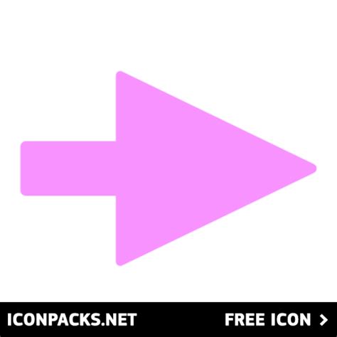 Free Pink Arrow Right Svg Png Icon Symbol Download Image