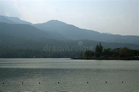 The Huay Tueng Thao Lake At Chiang Mai Thailand In February 2020