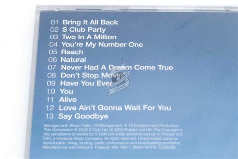 S Club 7 Best The Greatest Hits Of S Club 7 Cdcosmos