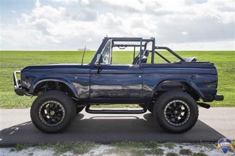 1974 Ford Bronco 3500 Miles Blue 302 V8 Automatic Classic Cars For Sale