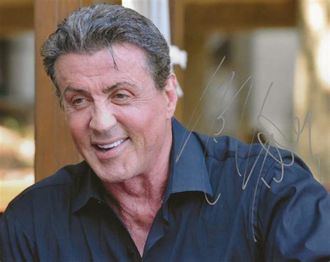 Sylvester Stallone Autograph Signed Photo 8x10 Signature With Etsy