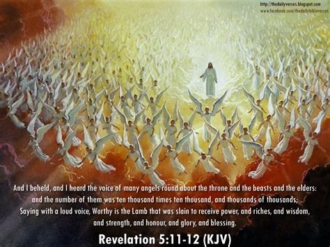 Daily Bible Verses Revelation 511 12