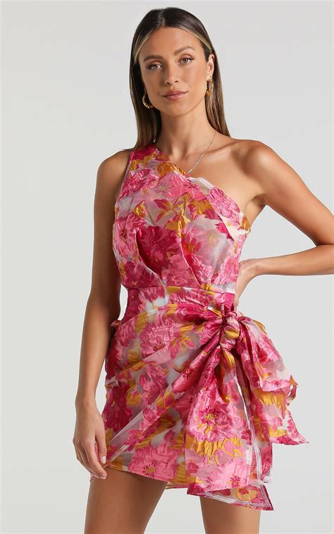 Brailey Mini Dress In Pink Floral Mini Dress Dresses To Wear To A Wedding Guest Dresses