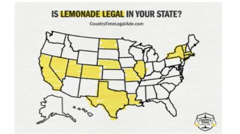 only 14 states allow lemonade stands without permits country time wants the others to do the