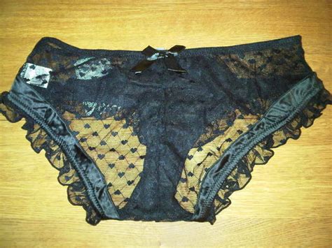 Well Worn Unwashed Ladies Panties Knickers Underwear Satin Silky Lacey