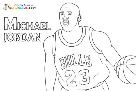 Dibujos De Michael Jordan Para Colorear
