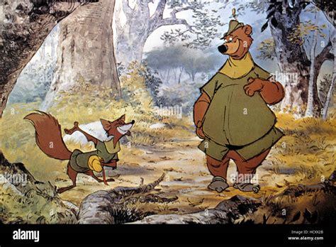 Robin Hood Walt Disney Production 1973 Stock Photo Alamy