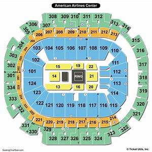 American Airlines Center Seating Chart Seating Charts Tickets