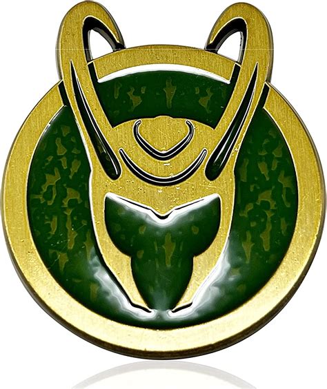 Official Marvels Loki Helmet Pin Officially Licensed Original Disney