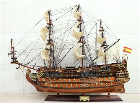 San Felipe 1690 Model Ship Spanish San Felipe Model Ship Etsy Uk