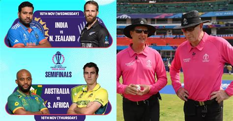 Icc Cricket World Cup Umpires Referees Named For Semi Finals 39480 Hot Sex Picture