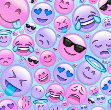 Pink Purple Emojis Emoji Backgrounds Emoji Wallpaper Cute Wallpapers