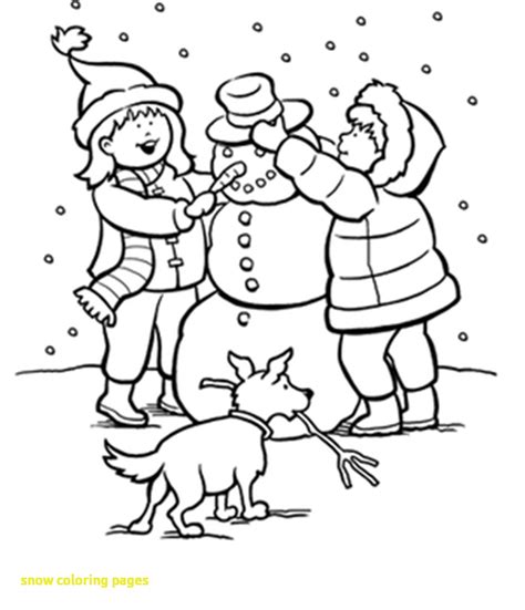 Free printable winter coloring pages. Let It Snow Coloring Pages at GetColorings.com | Free ...