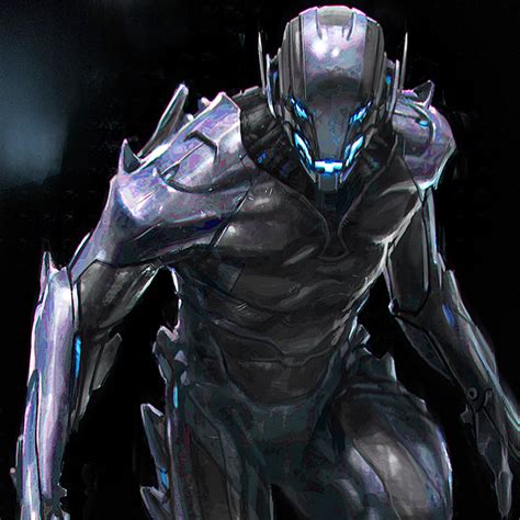 Andy Park Art — An Ultron Concept Version I Painted Up During The