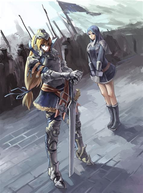Anime Girl In Armor