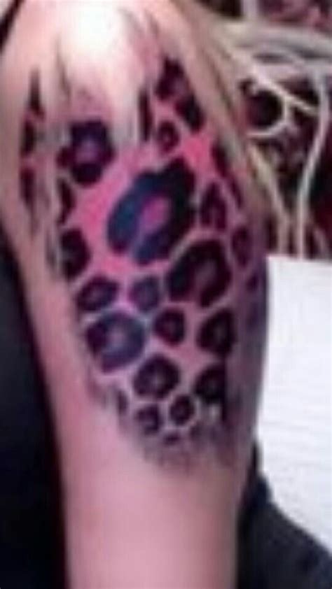 Tatto Lepard Flesh Tattoo Ripped Skin Tattoo Animal