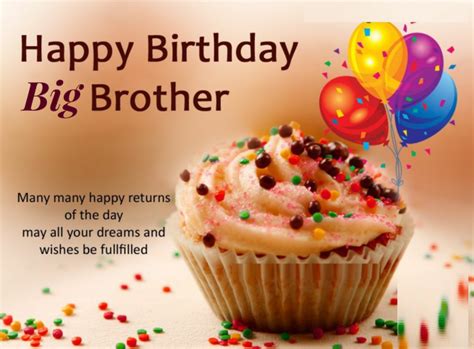 Birthday Cards For Big Brothergreetings And Images