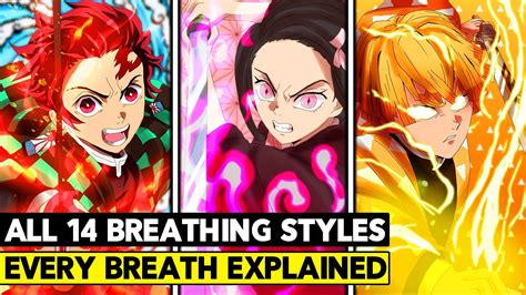 Every Detail You Missed All 14 Breathing Styles Explained Demon
