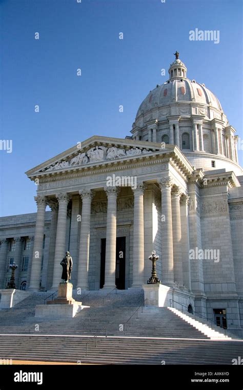 Missouri State Capitol Building In Jefferson City Stock Photo Alamy