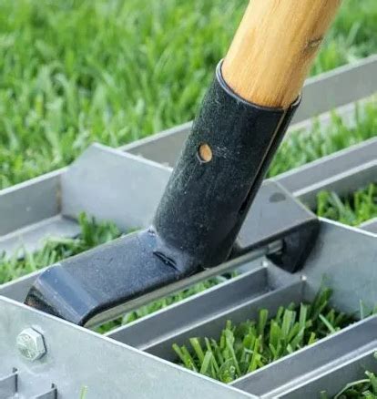 It's useful for top dressing your lawn, moving and leveling gravel, and works better than a landscaping rake when it c… DIY Leveling rake - The Lawn Forum