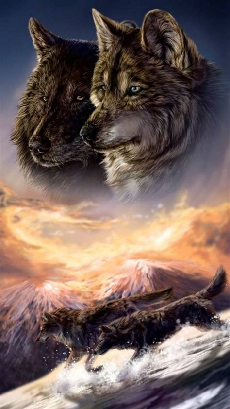 Maybe you would like to learn more about one of these? Wolves wallpaper by georgekev - 8d - Free on ZEDGE™