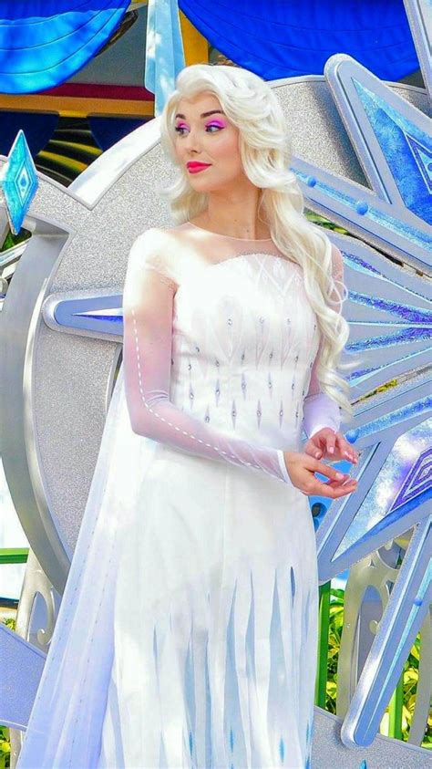 Elsa The Fifth Spirit Disney World Characters Frozen Cosplay Disney