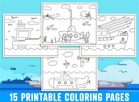Navy Coloring Pages 15 Printable Us Navy Coloring Pages For Kids Boys