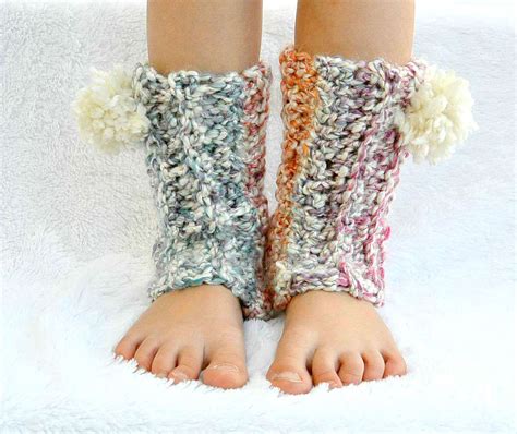 Snow Flurry Leg Warmers Beginner Crochet Pattern Any Size Mama In