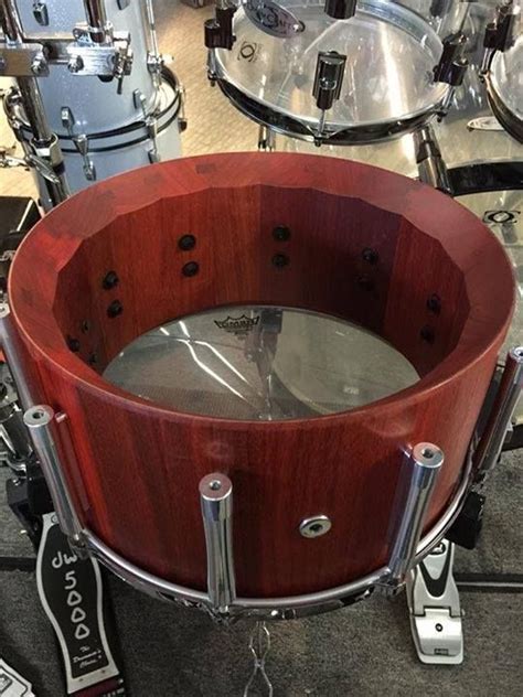 Diy Snare Drum Beautiful Snare Drum Built From Scrap Wood Make
