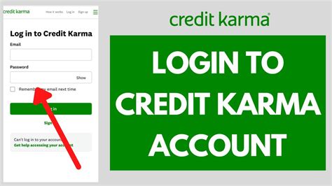 How To Login Credit Karma Account Credit Karma Online Sign In 2021 Youtube
