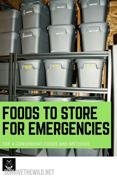 If any of these come in boxes or paper bags. Top 4 Best Foods To Stockpile For An Emergency | Preppers ...