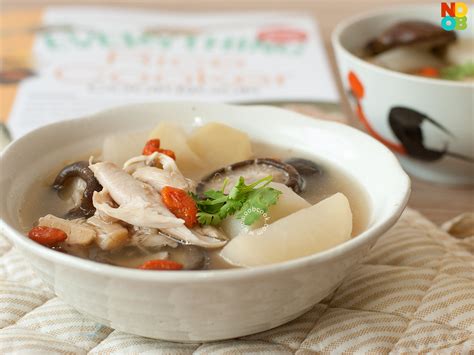 Chicken Daikon Soup Recipe Rice Cooker Method