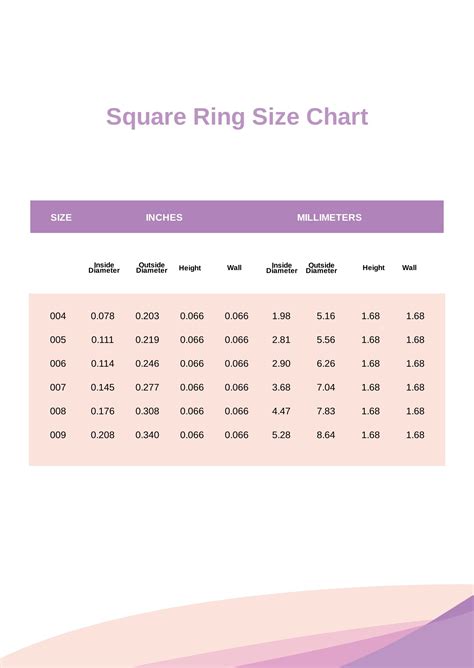 Ring Size Conversion Chart In Pdf Download