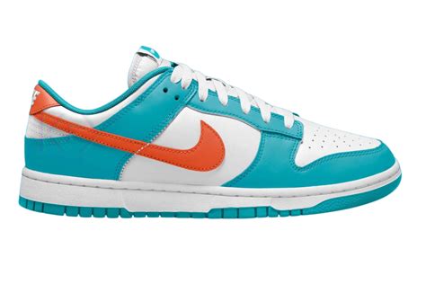 First Look Nike Dunk Low ‘miami Dolphins Sneakers Cartel