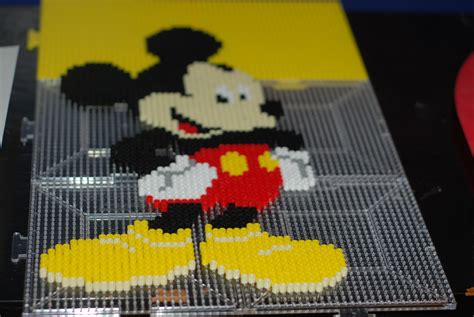 Mickey Mouse Perler Bead Unfused By Bakahentai90 On Deviantart