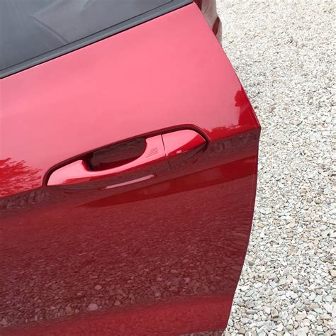 Red Hound Auto Door Edge Lip Guards 2015 2018 Compatible With Ford Mus