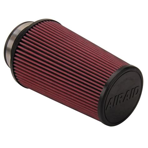 Airaid 700 493 Synthaflow Air Filter Red 6in Tall Round Tapered