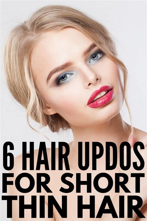 Quick And Elegant 23 Step By Step Updos For Thin Hair