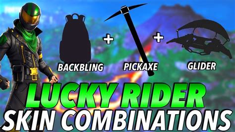 Lucky Rider Skin Best Backbling Skin Combos Season 8 Fortnite
