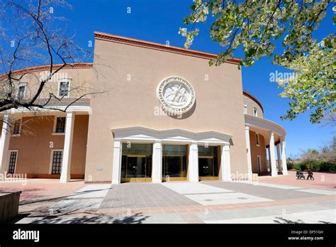 New Mexico State Capitol Building Santa Fe Stock Photo Alamy
