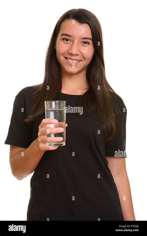 Smiling Holding Glass Hi Res Stock Photography And Images Alamy