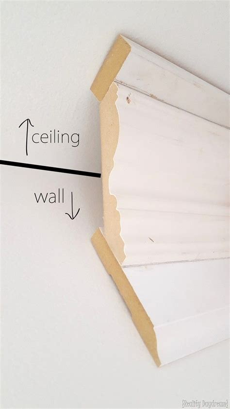 Crown moulding, also known as ceiling trim, gives a wall depth and character. Installing Crown Molding to be SUPER Chunky and beefy ...
