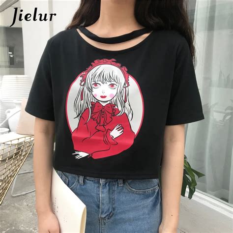 Buy Jielur Japanese Hollow Cartoon Anime Girl Printed